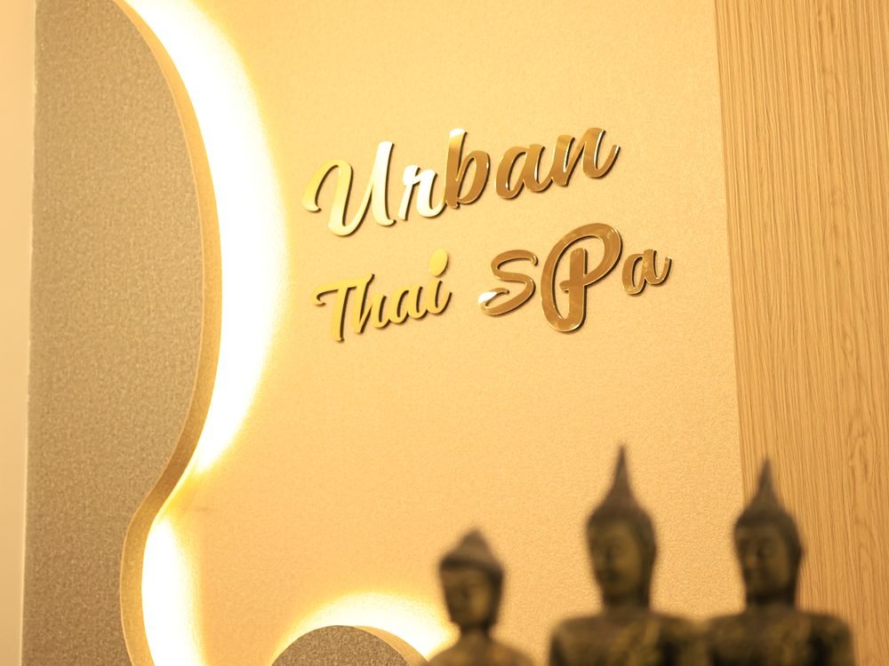 Warm, welcoming interior at the spa